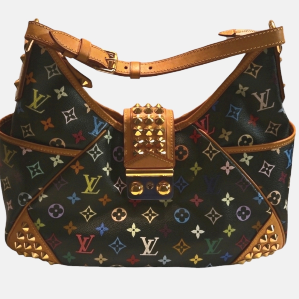 Louis Vuitton x Murakami Chrissie MM Noir Black Limited Edition w/Dust Bag & COA